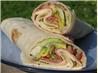Salami and Avocado Sandwich Wrap With Balsamic Mustard Spread