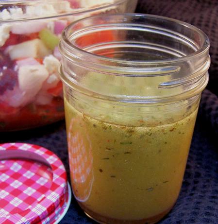 Greek Salad Dressing. Photo by PaulaG