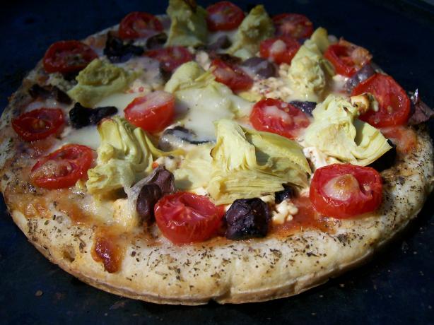 Greek Goddess Pizza. Photo by Sharon123