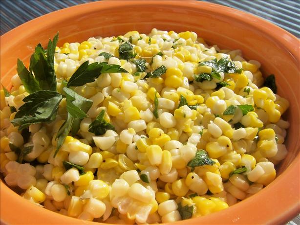 Fresh Corn With Lime and Cilantro. Photo by *Parsley*