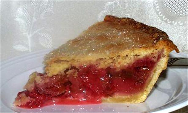 Strawberry Rhubarb Pie. Photo by twissis