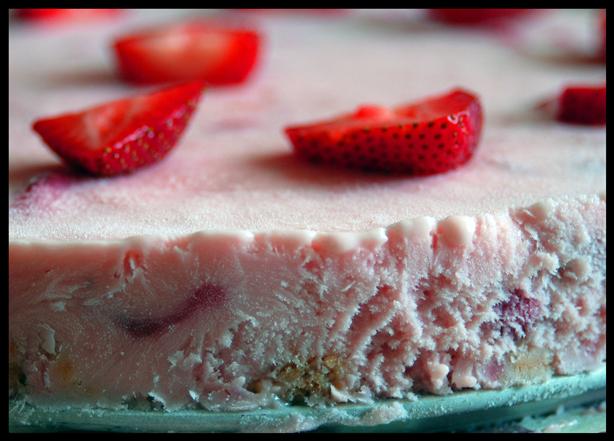 Frozen Strawberry Margarita Dessert. Photo by Dine & Dish