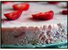 Frozen Strawberry Margarita Dessert. Recipe by Dine & Dish