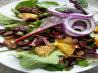 Mixed Green Salad With Oranges, Dried Cranberries and Pecans