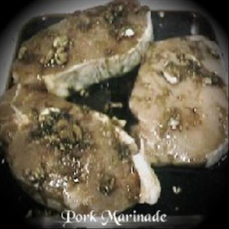 Pork Marinade. Photo by HOUSEMANAGER (Charlene)