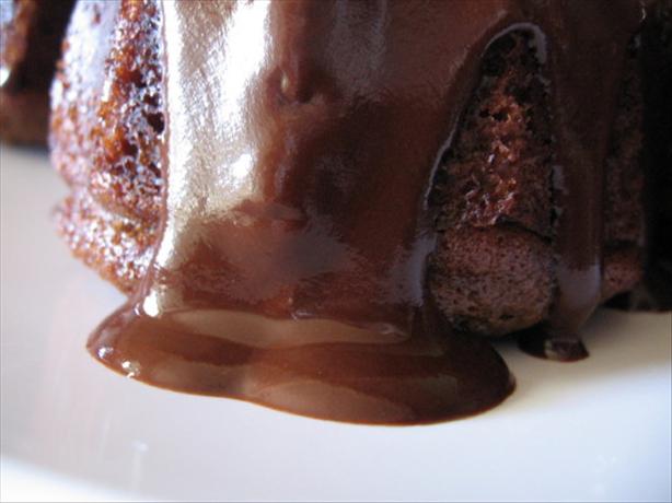 Simple Chocolate Glaze. Photo by Marlene.