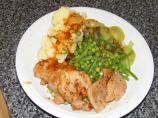 Grilled Honey-Mustard Chops