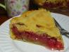 Fresh Rhubarb Pie
