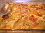 Swedish Ham, Potato, Dill and Cheese Bake