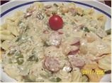 Spicy Shrimp and Smoked Sausage Pasta