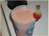 Strawberry Banana Slush Milk Shake. Recipe by Kirki
