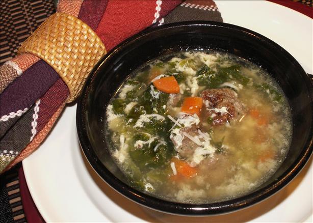 Italian Wedding Soup. Photo by Cookin'Diva