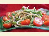 Green Bean and Walnut Salad (Mtsvani Lobios Pkhali)