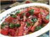 Tomato and Garlic Salad (Salat Iz Pomidorov S Chesnokom). Recipe by Witch Doctor