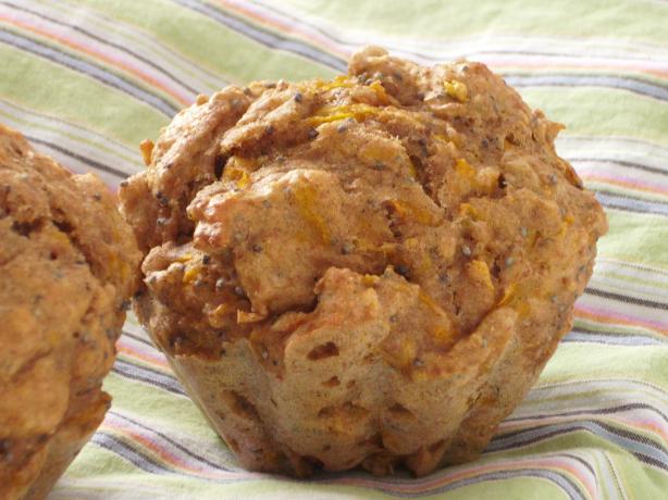 Carrot and Poppy Seed Muffins. Photo by Lalaloula