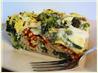 Vegetarian Spaghetti Pizza