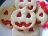 Giant Glowing Pumpkin Cookies