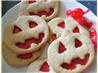 Giant Glowing Pumpkin Cookies