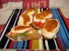 Avocado, Tomato and Mozzarella Bruschetta