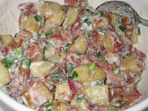 Roasted Red Potato Salad. Photo by DeeVaFoodie