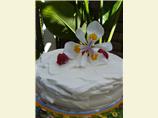 Tres Leches Cake With Raspberries
