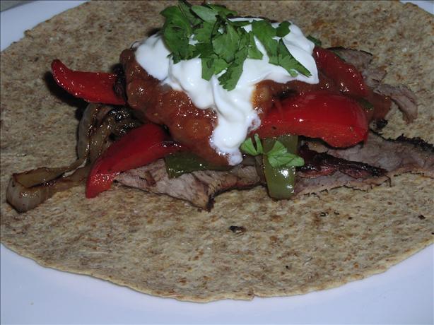 Ww 3 Points - Grilled Beef Fajitas. Photo by TeresaS