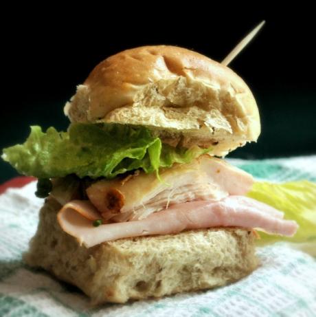 Caesar Salad Sandwich. Photo by Andi of Longmeadow Farm