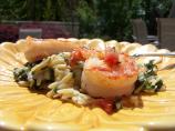 Creamy Orzo With Spinach and Shrimp