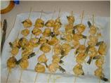 Lemon Chili Shrimp Skewers