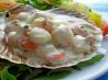 Scallops in Pernod and Cream. Recipe by J. Ko