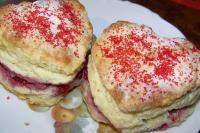 Mimi's Valentine Raspberry Scones