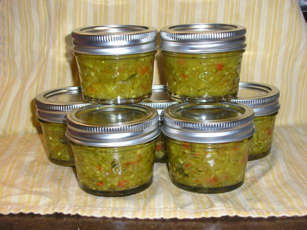 Sweet and Snappy Zucchini Relish - Small Batch. Photo by ChicPeaz