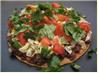Healthy Mexican Tortilla Pizza