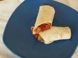 Roasted Peppers and Aubergine/Eggplant Sandwich