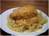 Leighdear's Buffalo Chicken Dip Goes Main Course (Low Carb). Photo by Nonnie4Two