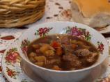 Lamb Shank and Barley Soup