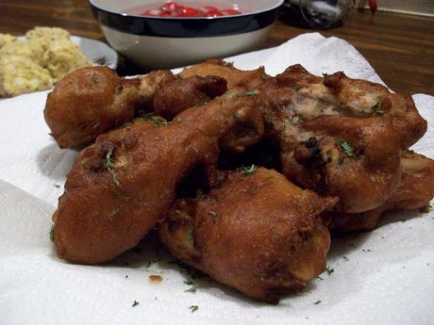 Batter-Dipped Crunchy Fried Chicken. Photo by 2Bleu