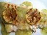 Grilled Lemon-Stuffed Salmon Steaks With Lemon-Dill Sauce. Recipe by Wildflour
