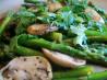 Stir Fried Asparagus With Mushrooms. Recipe by Bergy
