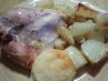 Basic Golden Chicken With Potatoes. Recipe by CraftScout