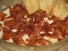 Hot Bacon & Swiss Dip With Pita Crisps