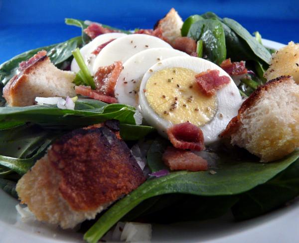 Spinach Salad. Photo by PaulaG