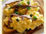Victorian Scotch Woodcock - Savoury Scrambled Eggs