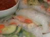 Pork and Shrimp Spring Roll (Goi Cuon) With Peanut Sauce (Nuoc L. Recipe by cookiedog