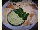 White Bean Dip With Pita Chips