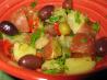 Potato Salad With Olives and Peppers. Recipe by susie cooks