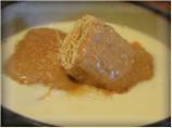 Dad's Peanut Butter on Shredded Wheat