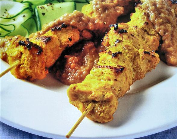 South China Morning Post 1963 - Authentic Chicken Satay Skewers. Photo by French Tart