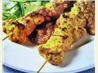 South China Morning Post 1963 - Authentic Chicken Satay Skewers