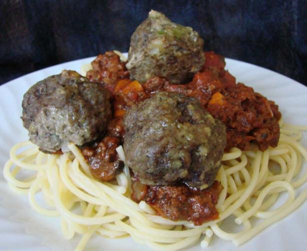 Pesto Meatballs. Photo by Boomette
